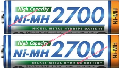 Акумулаторна батерия AA HR6 NiMH 2700mA PANASONIC ENELOOP HIGH CAP 2бр в бл