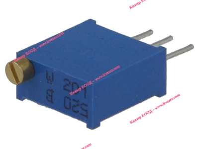 Многооборотен тример потенциометър 200 ohm 0.5W ±10% вертикален SR PASSIVES