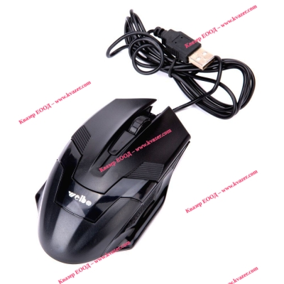 Мишка 2000dpi WB17, черна