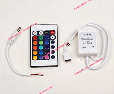 100-001-0072 RGB КОНТРОЛЕР 12V 2A 72W IP2