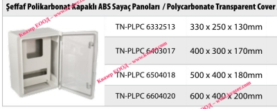 ТАБЛО ABS  С ПРОЗРАЧНА ВРАТА