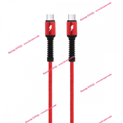 Кабел LDNIO LC91, USB Type-C - USB Type-C, 1.0m