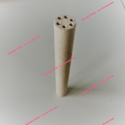 Керамичен изолатор / тръба с 6 отвора ф2.5mm/ ф15mm/ L115mm