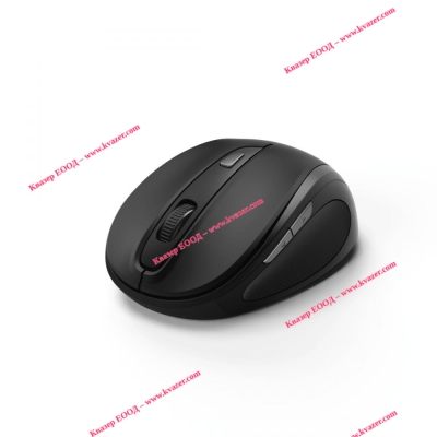 Безжична оптична мишка HAMA MW-400, USB, 1200/1600/800 dpi, Черен