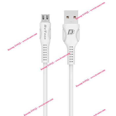 Кабел за данни DeTech DE-C27M, Micro USB, 1.0m