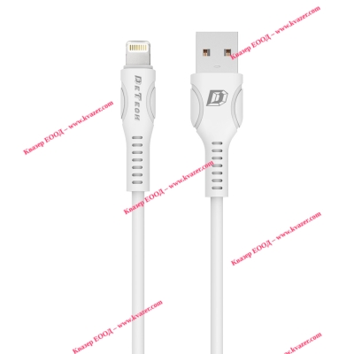 Кабел за данни DeTech DE-C27i, Lightning (iPhone 5/6/7/SE), 1.0m