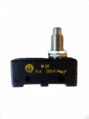 Бутонен превключвател M20 15A / 250V