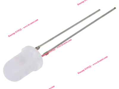 Светодиод OPTOSUPPLY OSRBMS5A32A 5mm, двуцветен, мигащ червен/син, 30° 3-5V 20mA