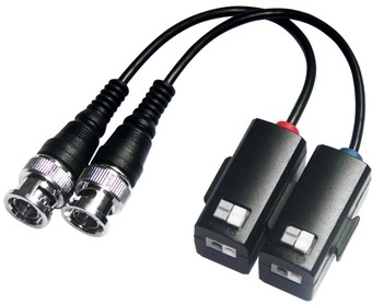Пасивен видеотрансивър FOLKSAFE FS-HDP4101P, Video balun к-т 2бр.