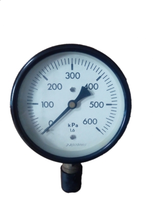 МАНОМЕТЪР 0-600 KPA. Ф100