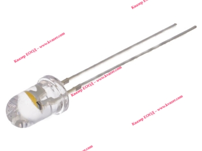 Светодиод OPTOSUPPLY OS5MDK5A31A 5mm бял топло 4200-5800mcd 30° 3-5V 20mA