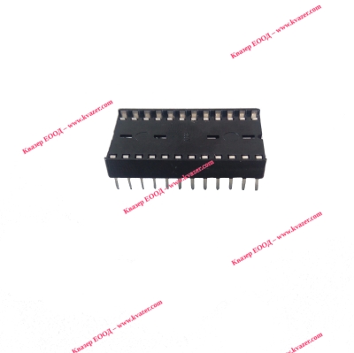 Цокъл за ИС 24 PIN, 15.24mm. THT растер 2.54mm