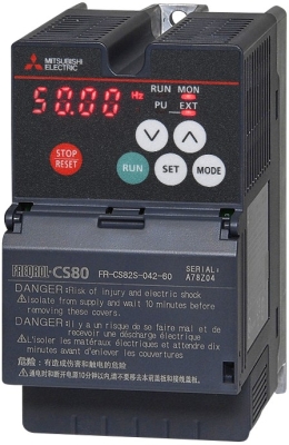 FR-CS82S-042-60 Монофазен инвертор 0.75kW, 1x200-240V, 4.2A