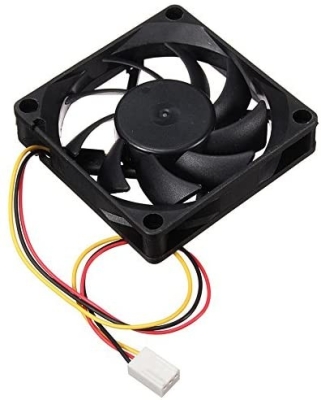 ВЕНТИЛАТОР DC 12V 80X80X25, SS