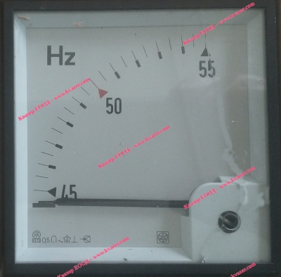 Честотомер 45 - 55 Hz, аналогов панелен 96x96mm