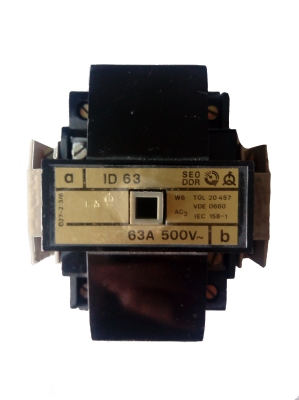 Контактор ID 63 /  63A бобина 220V~