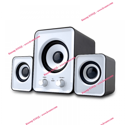 Тонколона Kisonli U-2400, 5W+3W*2, USB