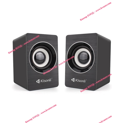 Тонколона Kisonli A-707, 2x3W, USB, черна