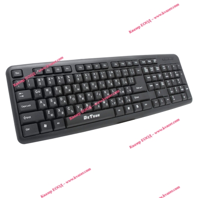 Клавиатура DeTech DE6082, USB, Кирилизирана