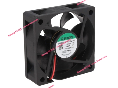 ВЕНТИЛАТОР DC 12V 60x60x20mm SUNON