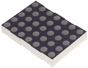 C-5580SR LED Dot Matrix Displays, 2.3 INCH 5 X 8