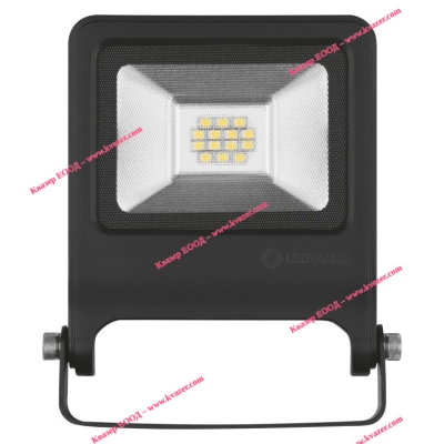 Светодиоден прожектор FLOOD VALUE 10W/4000K BK 800lm IP65 LEDVANCE