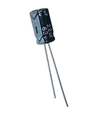22uF 63V LL 6.0x11mm 105°C КОНДЕНЗАТОР ЕЛЕКТРОЛИТЕН