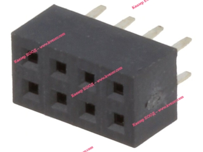 CONNFLY DS1026-05-2*4S8BV Гнездо щифтово женско 8PIN (2x4) право 2mm THT