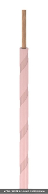 Тефлонов многожичен проводник МГТФ / MGTF 0.14 mm2 / 30X0.08mm /