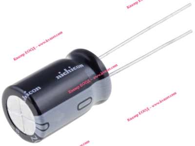 0.47uF 100V 5x11mm Кондензатор електролитен THT, NICHICON UVZ2AR47MDD