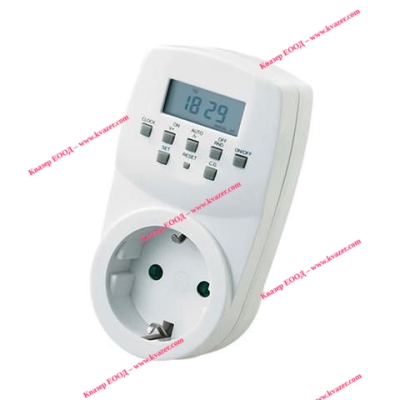 ТАЙМЕР СЕДМИЧЕН ЕЛЕКТРОНЕН max 3500W 16A мин. настр. 1min 220-240V