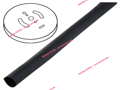 CB-HFT(2X) 28 CYG/KTG ТЕРМОСВИВАЕМ ШЛАУХ 28.6МM ЧЕРЕН - 1М