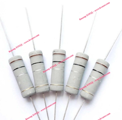 0.1 Ohm 0.5W 5% Flameproof Metal Oxide Resistor