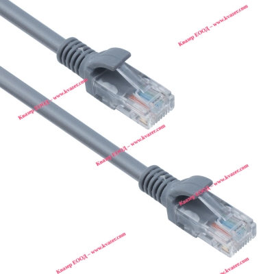 LAN Patch кабел CAT5e 10m RJ45-RJ45 DeTech