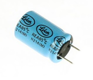 470uF/35V 10x16mm 85°C Кондензатор електролитен LELON