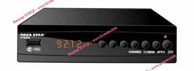 ПРИЕМНИК ЗА ЦИФРОВА ЕФИРНА КАБЕЛНА IP TV DVB T/T2/C CT9212