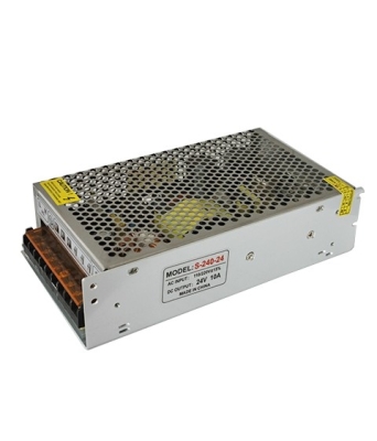 Импулсно захранване S-250-24, кутия, вх. 100-240VAC, изх. DC24V 10A