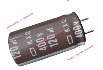 120uF/400V 18x36mm 105°C Кондензатор електролитен NIPPON KXG