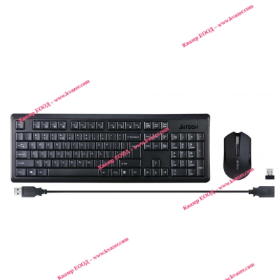 A4Tech 4200N Комплект безжични клавиатура и мишка