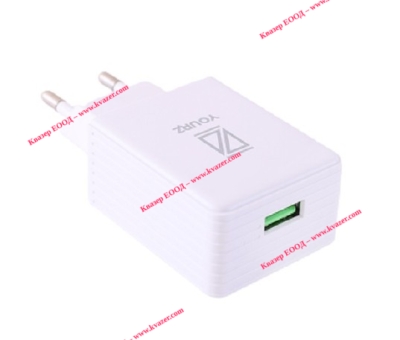 Мрежово зарядно устройство YOURZ CQ07A 5V 3A , USB type-C - Type-C 1m