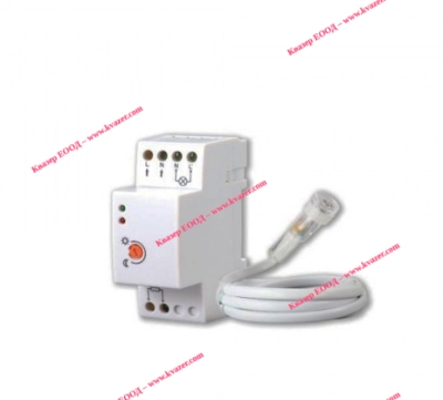 Фотореле с датчик за DIN шина, 220V-240V AC, 20A, 2-100LUX