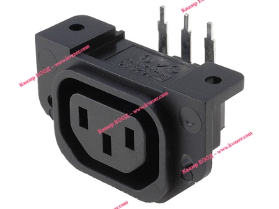 Захранваща букса P0675/PC женска 10A 250VAC C13 (F)/ IEC 60320