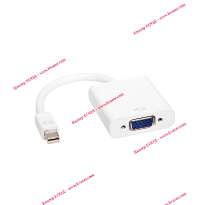 Преходник DeTech Mini DP M - VGA, 10см