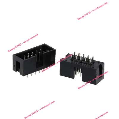 CH87102V100 съединител за лентов кабел щифтов прав 2х5 pin 2.54mm