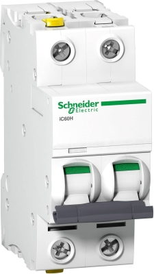 A9F07240 SCHNEIDER ELECTRIC Acti9 IC60H 2P 40A Автоматичен модулен прекъсвач