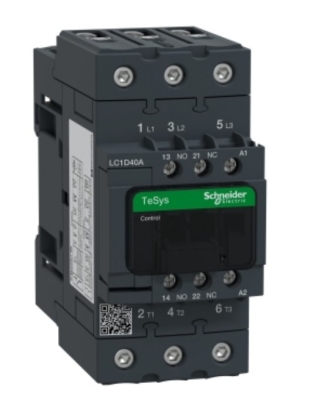 Контактор 40A AC3 18,5KW 230V 50HZ LC1D40AP5 SCHNEIDER ELECTRIC