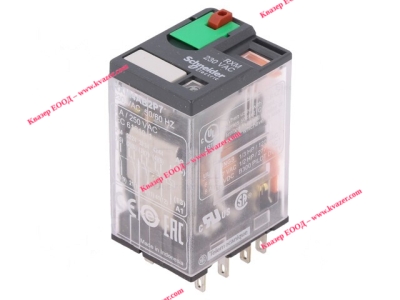 Миниатюрно реле с LED, 4 C/O, 230 VAC RXM4AB2P7 SCHNEIDER ELECTRIC