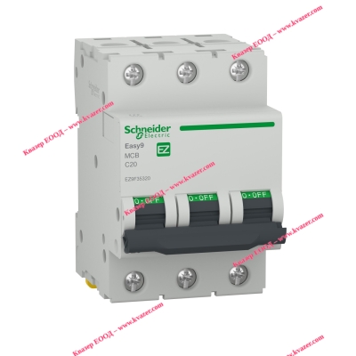 Автоматичен прекъсвач Easy9 3P 20A EZ9F35320 SCHNEIDER ELECTRIC