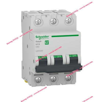 Автоматичен прекъсвач Easy9 3P 63A EZ9F35363 SCHNEIDER ELECTRIC