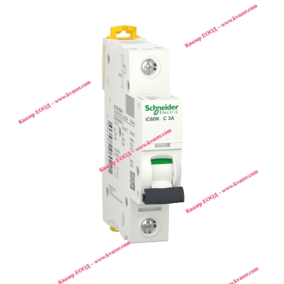 Автоматичен прекъсвач Acti9 iC60N 1P 3A C A9F74103 SCHNEIDER ELECTRIC
